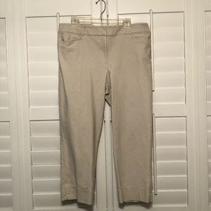 LOFT light beige “The Riviera Pant” (size 16)